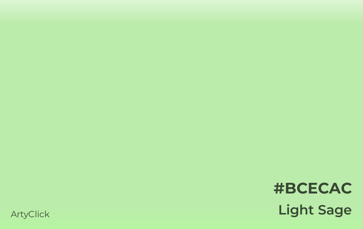 Gracie Goose Paste® color swatch – Light Sage Green pastel