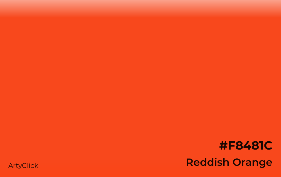 Outrageous Goose Paste® Color swatch color neon orange